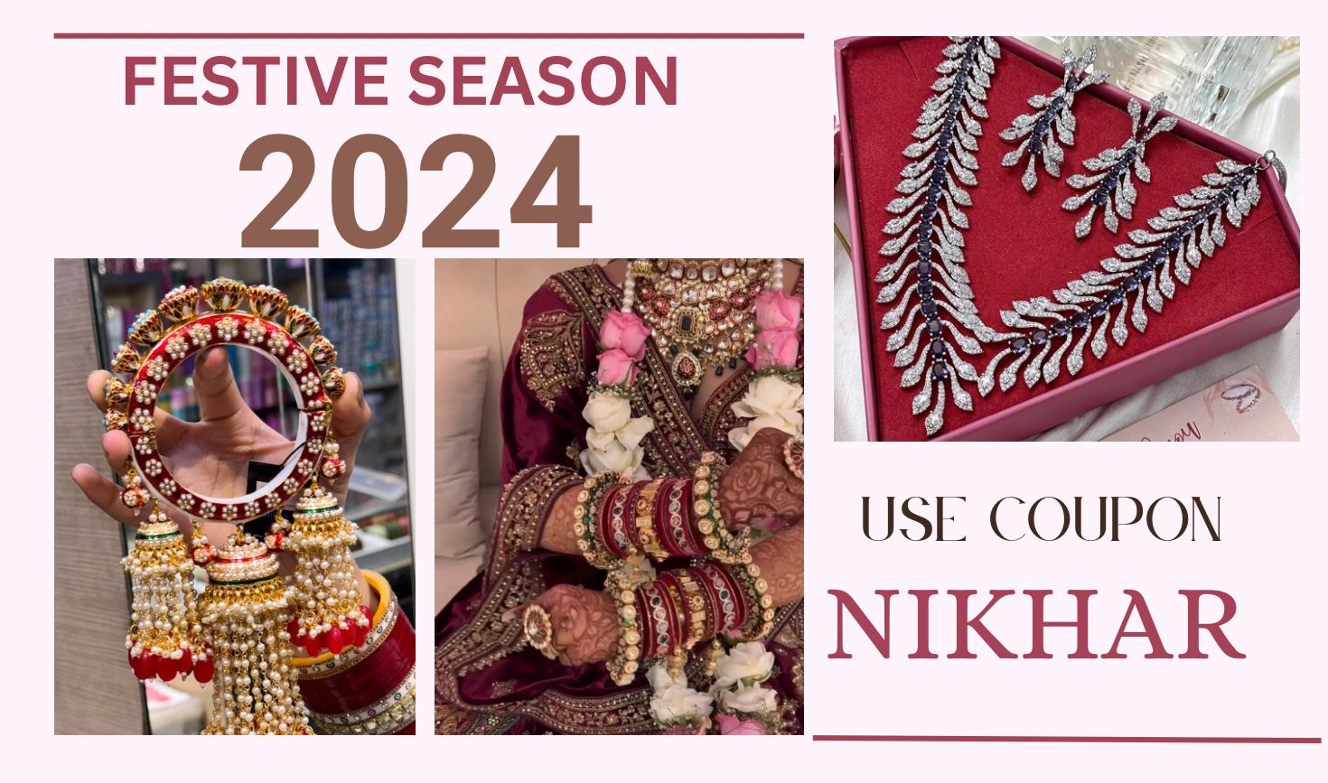 Nikhar Jewels festive session Banner