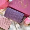 Lilac Color Velvet High Quality Bangles 1 Dozen ( 12 Bangles) - Image 2